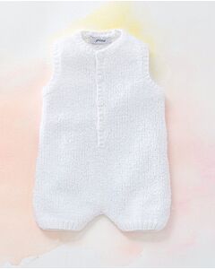 Phildar baby pakje met korte mouwen/pijpen van Phil baby soft en Caresse