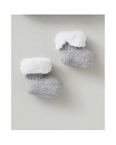 Phildar baby slofjes breien van Phil Caresse en Phil Douce (200, m9f)