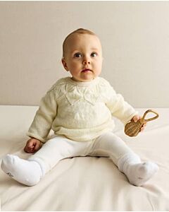 Phildar baby top-down truitje breien van Phil Super Baby (277,m25)