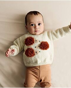 Phildar baby trui met egels breien van Phil Irlandais en Phil Inuit (277,m18)