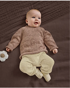 Phildar baby trui met kraagje breien van Phil Irise (245, m8)