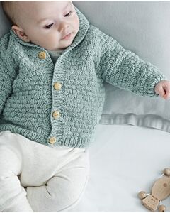 Phildar baby vest breien van Lambswool