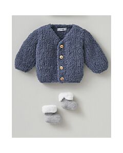 Phildar baby vest breien van Phil Douce (200, m38)