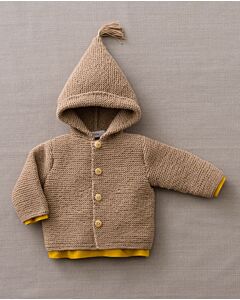 Phildar baby vest met capuchon breien van Phil merinos 3.5 (m12, 189)