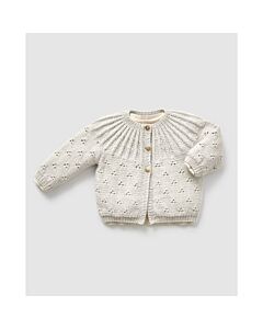 Phildar baby vestje met ajoursteek breien van Phil Lambswool