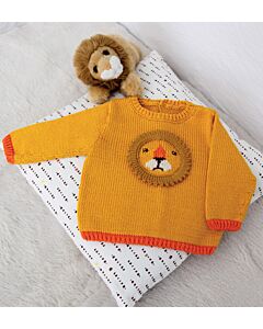 Phildar babytrui leeuwenkop phil coton 3 met patroon in een breipakket