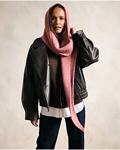 Phildar dames capuchonsjaal haken van Phil Romance Lurex (279,m27)
