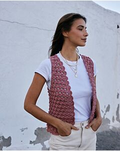 Phildar dames hesje haken van Coton 3 (240, m 12b) | C.R. Couture