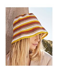 Phildar dames hoed haken van Coton 4 (213, m27)