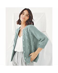 Phildar dames jasje breien van Phil Ecolaine (708, model 3)