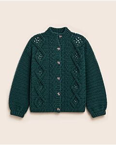 Phildar dames kabelvest haken van Phil Imaginaire 6 (279,m23)