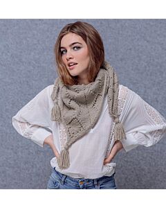 Phildar dames omslagdoek breien van Phil Looping