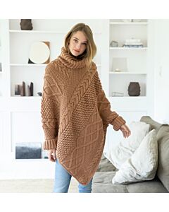 Phildar dames poncho breien van Phil Irlandais