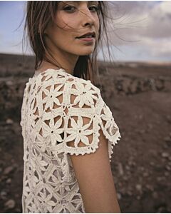 Phildar dames top haken van Perle 5 (240, m2) | C.R. Couture