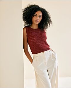 Phildar dames top rondbreien van Phil Rustique (258,m9)