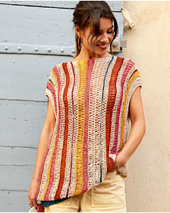 Phildar dames top breien van Phil Eucalyptus (222, m21)