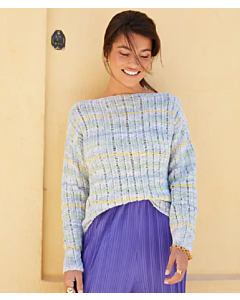 Phildar dames trui breien van Phil Exotique en Cabotine (222, m6)