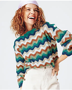 Phildar dames trui haken van Phil Caresse (220, m18)