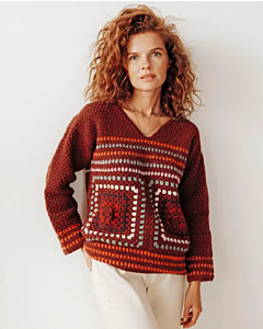 Phildar dames trui haken van Partner 3,5 (220,m15)