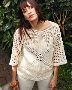 Phildar dames trui haken van Phil Koala (257,M5)