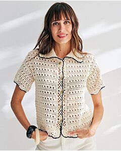 Phildar dames vest haken van Phil Cabotine 3 (257, m3)