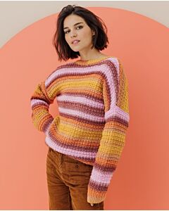 Phildar dames vest in kleisteek breien van Phil Nuage (190, m17)