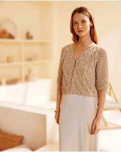 Phildar dames vest met ajourruiten breien van Phil Verano (259,m4)