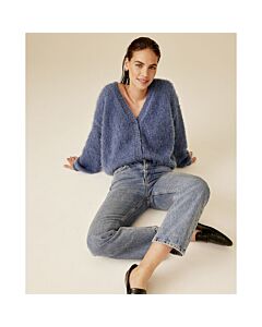 Phildar dames vest met v-hals breien van Phil Beaugency (214, m28)