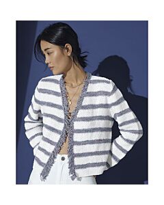 Phildar dames vest van Phil Coton 4 en Phil Rainbow (197,m19)