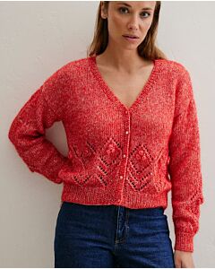 Phildar dames vestje breien van Phil Irisé Alpaga (262,M2)