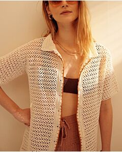 Phildar dames vestje haken van Phil Perle 5 (259, m10)