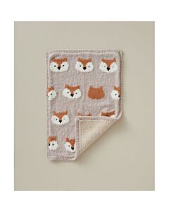 Phildar deken met vosjes breien (200, m42)