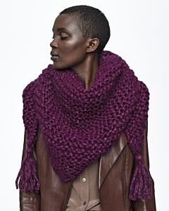 Phildar easy omslagdoek breien van Phil Tresor