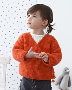 Phildar easy peuter wikkeltrui breien van Phil Nuage