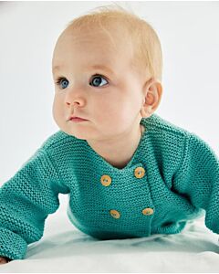 Phildar eenvoudig baby vestje breien van Phil Super Baby (254,m11)