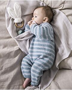 Phildar gestreept baby pakje breien van Super Baby 