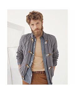 Phildar heren blouson breien van Phil Ecolaine (708, model 5)