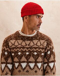 Phildar heren muts rondbreien van Phil Merinos 3,5 (264,m6)