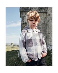 Phildar jongens geblokt overhemd breien van Phil Gourmand (203, m21)