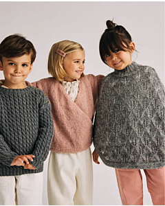 Phildar jongens kabeltrui breien van Phil Merinos 3.5 (247,m7)