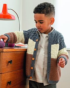 Phildar jongens vest breien van Phil merinos 6