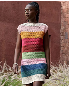 Phildar jurk haken van Phil Cabotine (227, m16)