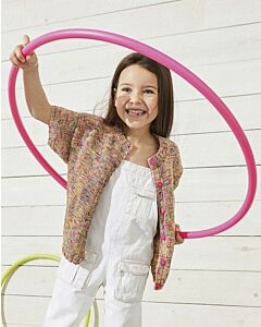 Phildar kinder jasje breien van Phil Rainbow (199,m2)