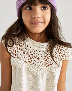 Phildar kinder jurk breien van Phil Ocean (225, m20b)