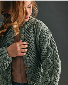 Phildar kinder kabelvest breien van Phil Irlandais (246, m8)