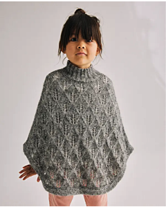 Phildar kinder poncho breien van Phil Irisé Alpaca (247,m9)