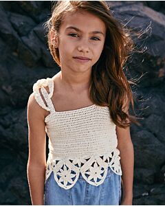 Phildar kinder top haken van Perle 5 (240,m1) | C.R. Couture