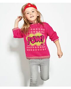 Phildar kinder trui breien van Phil Partner 3,5 (696,m6)