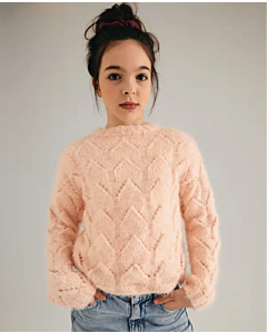 Phildar kinder trui breien van Phil beaugency (246, m9)