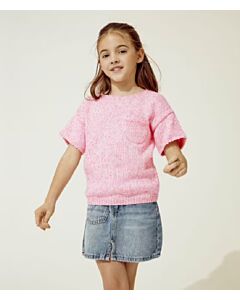 Phildar kinder trui met korte mouwen breien van Phil Berlingot (211, m6)